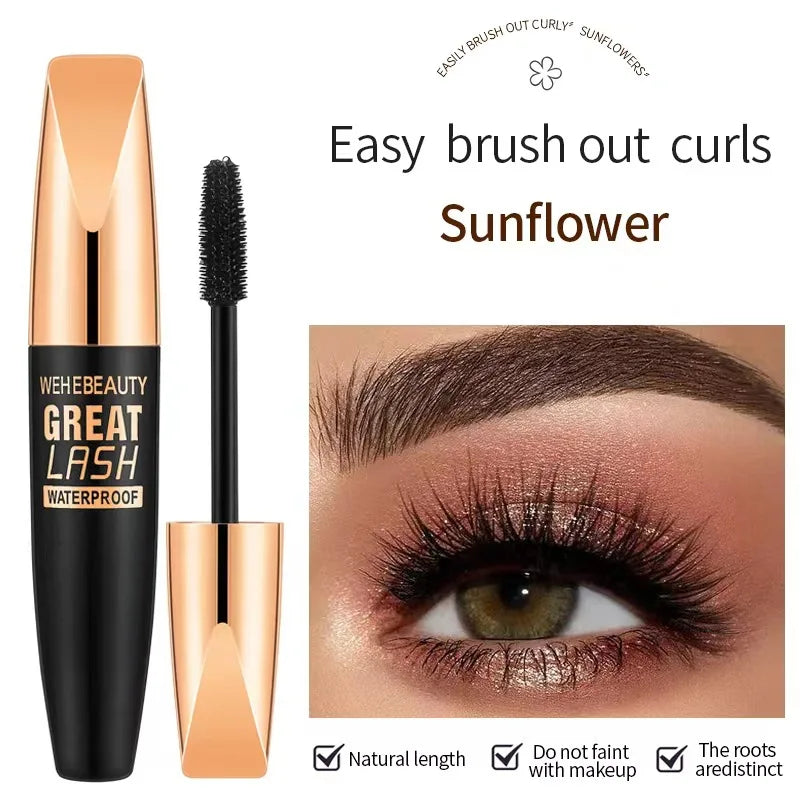 2 In 1 4D waterproof lengthening mascara  