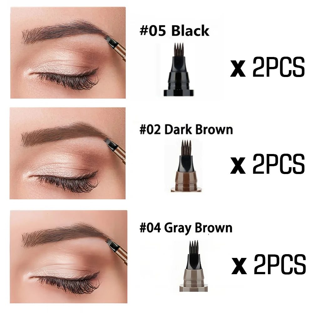 4 point eyebrow pencil 