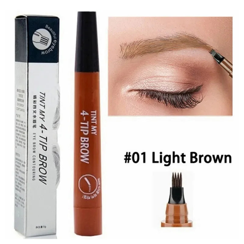 4 point eyebrow pencil 