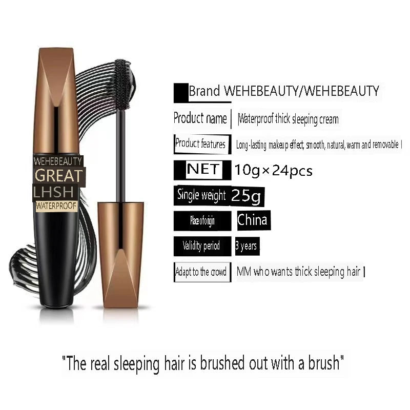 2 In 1 4D waterproof lengthening mascara  