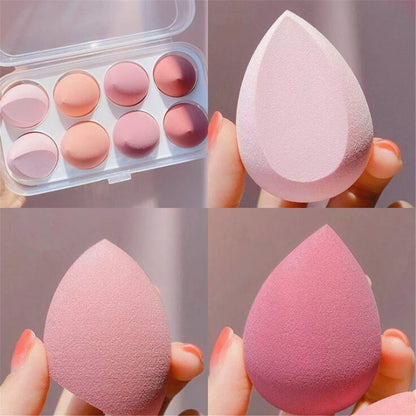 1/4/8pcs sponge makeup powder puff