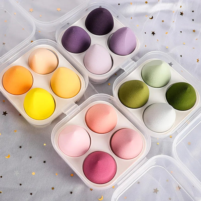 1/4/8pcs sponge makeup powder puff