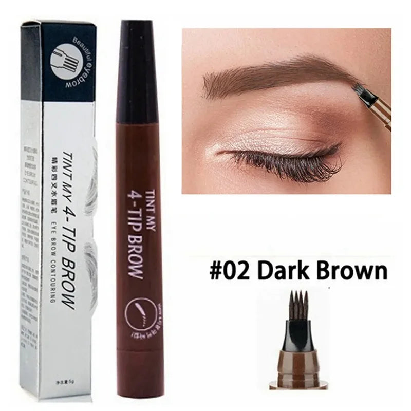 4 point eyebrow pencil 