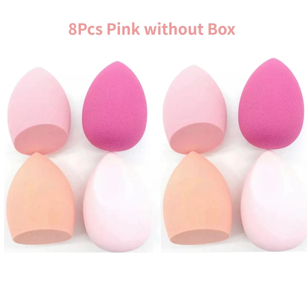 1/4/8pcs sponge makeup powder puff