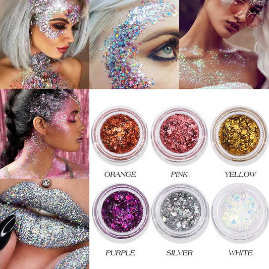 Eyeshadow glitter for party