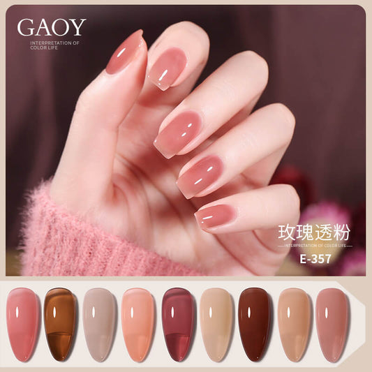 jelly solid color nail polish 03