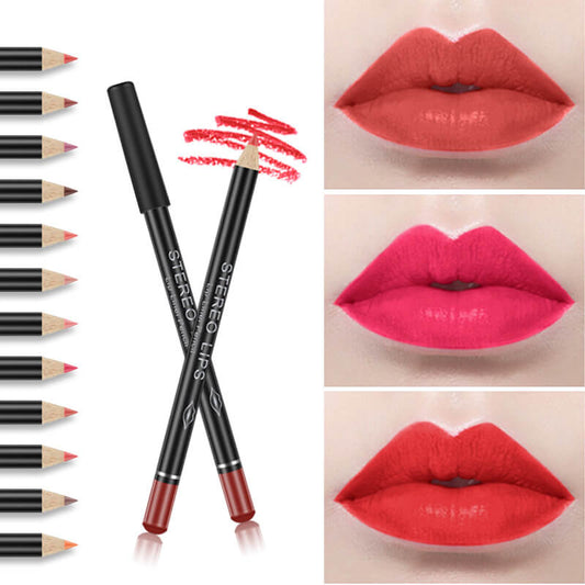 stereo lip liner pencil set 03